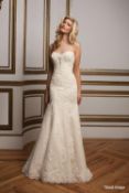 1 x Justin Alexander Wedding Dress - Style 8811 Colour: Ivory - Size: US 12 - Ref: LB430 - CL823