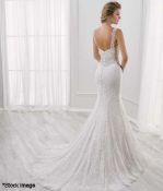 1 x Victoria Jane by Ronald Joyce Wedding Dress - Style 18120 Lara - Ivory - Original Price £1,800