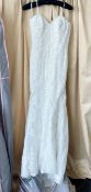 1 x Ronald Joyce Wedding Dress - Style 69325 - Colour: Ivory - Size: UK 14 - Original Price £1,795 -