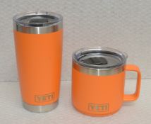 1 x Yeti Two Piece Camping Set Including Flask and Soup Cup - Unused Stock- Ref: TG237 - CL1023 -