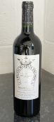 1 x Bottle of 2004 Margaux - Chateau Marquis Dalesme Becker Grand Cru - Sealed - CL1020 - NO VAT