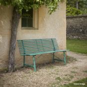 1 x Richmond Garden Bench In Forest Green - RRP £250.00 - Ref: GTC157/GTCP9 - CL1017 - Location: