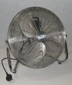 1 x High Velocity Air Circulator Sturdy 45cm Floor Fan - Ref: TG127* - CL1023 - Location: Altrincham