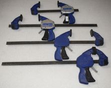 4 x Irwin Quick Grip Bar Clamps - Ref: TG225 - CL1023 - Location: Altrincham WA14This item was