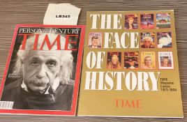 2 x Rare Time Magazine Publications Including the Albert Einstein Person of the Century Issue and