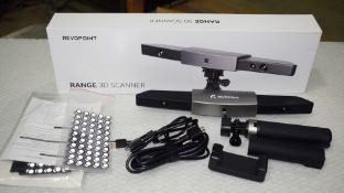 1 x Revopoint Range 3D Scanner - Boxed with Accessories - Ref: TG202 - CL1023 - Location: Altrincham
