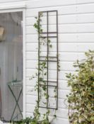 2 x Charlbury Wall Trellis 30cm - Steel - RRP £100.00 - Ref: GTC338/GTCP6 - CL1017 - Location: