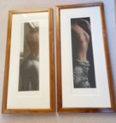 Signed & Numbered Pair of Framed Willi Kissmer 'Undressing' Art Prints - NO VAT ON THE HAMMER
