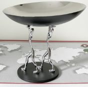 1 x Mukul Goyal Sculptural Plate Carrier Featuring Two Figures, Small - CL1020 - NO VAT ON THE