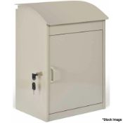 1 x Stove Steel Parcel Box - Colour: Clay - RRP £130.00 - Ref: GTC336orGTC337/GTCP7 - CL1017 -
