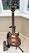 1 x  Vintage Ibanez Artstar Tobacco Sunburst Electric Guitar, with Strap and Stand