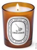 1 x DIPTYQUE 'La Droguerie' Luxury Odour-Removing Candle with Basil, 190G - Original Price £58.00