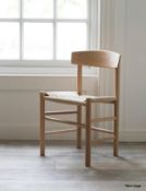 1 x Pair Of Longworth Oak Dining Chairs - Natural - RRP £225.00 - Ref: GTC312/GTCP5 - CL1017 -
