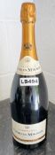 1 x Magnum Bottle of Charles Mignon Brut Champagne, 1500ml - Current Value £75.00