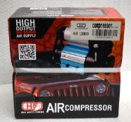 1 x HF 4X4 Accessories Air Locker 12v Compressor - Ref: TG251 - CL1023 - Location: Altrincham
