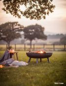 1 x Foscot Large Cast Iron Firepit - RRP £280.00 - Ref: GTC219/GTCP14P16 - CL1017 - Location: