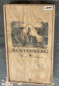 1 x Rustenberg Five Soldiers 2003 Empty Wooden Wine Box - Ref: LB499 - CL1020 - NO VAT ON THE HAMMER