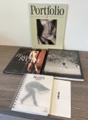 3 x Art Books Nude Photography and 1 x Notebook - Ref: LB343 - CL1020 - NO VAT ON THE HAMMER -