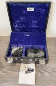 1 x Heine Sigma 100 Ophthalmoscope with EN 20-1 Power Supply, in a Velvet Lined Case