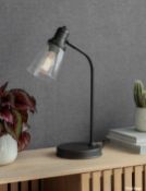 1 x GARDEN TRADING Hoxton Dome Table Lamp - Colour: Antique Bronze - Ref: GTC206/GTCC1 - CL1017 -