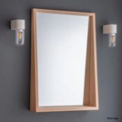 1 x Southboume Large Beech Wall Mirror - RRP £200.00 - Ref: GTC310/GTCP3 - CL1017 - Location: