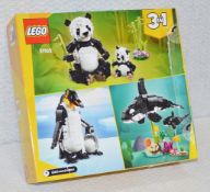 1 x LEGO Creator Wild Animals Panda Family - RRP £34.95 - Ref: HNB570/7696224 - CL987 - Location: