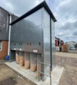 1 x AIR PLANTS Vortex 5000 Dust Extraction Unit - Sn 4332 - Original Price £12,000.00 - Ref: LB106 -