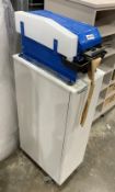 1 x Manual Gummed Tape Dispenser With Cabinet - Nk2000 - 27(W) X 44(D) X 112(H) cm - Ref: LB170 -