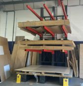 1 x Wide Board Cantilever Racking - Load Per Column Side 3375Kg - Year: 2022 - Original Price £4,500