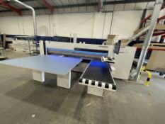 1 x HOMAG Sawteq B-130 Optimat Horizontal Panel Saw With Pressure Beam - Manufactured 2022 - Origina