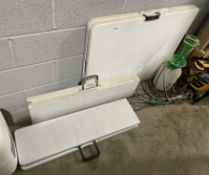 3 x Casaria Folding Tables - Ref: LB151 - CL1019 - Location: Waltham Abbey EN9Collection Details: