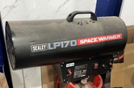 1 x SEALEY Lp170 Space Warmer - RRP £205.00 - Ref: LB112 - CL1019 - Location: Waltham Abbey