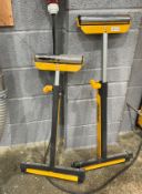 2 x TOUGHBUILT S200 Roller Stands - RRP £120.00 - Ref: LB138 - CL1019 - Location: Waltham Abbey