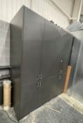 1 x Large 8 Door Lockable Storage Cabinet - 180(W) X 96(D) X 231(H) cm - Ref: LB173 - CL1019 -
