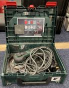 1 x METABO Random Orbital Sander In Carry Case - Sxe 150-5.0 Bl - Ref: LB211 - CL1019 - Location: