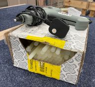 1 x STICKFAST Gx80 Hot Melt Glue Gun With Box Of Glue Sticks - Ref: LB224 - CL1019 - Location:
