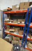 1 x Metal Shelving Bay With Contents - 143(W) X 62(D) X 199(H) cm - Ref: LB142 - CL1019 -