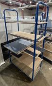 1 x Rack Trolley - 105(W) X 50(D) X 188(H) cm - Ref: LB110 - CL1019 - Location: Waltham Abbey