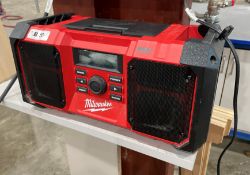 1 x MILWAUKEE Dab Site Radio - Ref: LB204 - CL1019 - Location: Waltham Abbey EN9Collection Details: