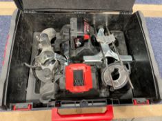 1 x MILWAUKEE Fuel 18V Trim Router With Battery And Case - M18Ftr-0X - RRP £319.00 - Ref: LB217 -