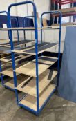 1 x Rack Trolley - 105(W) X 50(D) X 188(H) cm - Ref: LB108 - CL1019 - Location: Waltham Abbey