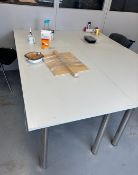 1 x Office / Canteen Table - 80X200cm - Ref: LB184 - CL1019 - Location: Waltham Abbey