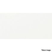 1 x TRISTAN ALEXANDER Claremont 600 X 500mm Solid Surface Worktop In Glacier White - 12mm Thick -