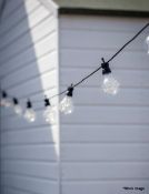 2 x Festoon Lights Extension Kit - 10 Bulbs Each - Boxed - RRP £60.00 - Ref: GTC553/GTCC13 -