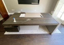 1 x Jera Executive Office Desk with Pedestal Drawers - Original Value £2,325.00 - CL1028 - NO VAT ON