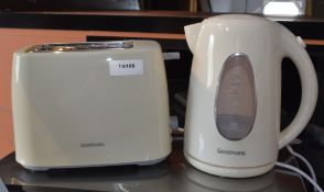 1 x Goodmans Toaster and Kettle Set - Ref: TG105* - CL1023 - Location: Altrincham WA14This item