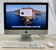 1 x Apple iMac 21.5 Inch Desktop Computer - Features an Intel Core i5 2.7GHz Quad Core Processor,
