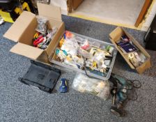 Large assortment of Hand Tools Including Many Unopened Dremel Attachments - CL444 - NO VAT ON THE