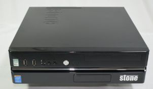 5 x Stone SSF Desktop Computers Featuring Intel i5-4460 3.4Ghz Quad Core Processors and 4GB