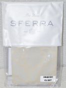 1 x SFERRA 'Giando 3484' Luxury Italian Boudoir Sham in Champagne, 12